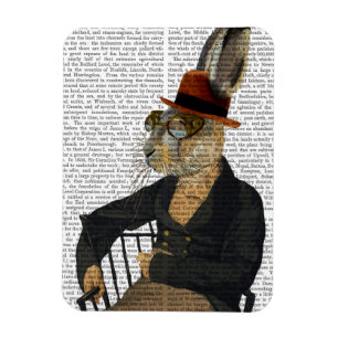 Horatio Hare on Chair Magnet