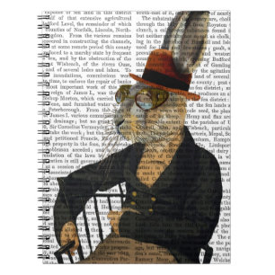 Horatio Hare on Chair Notizblock
