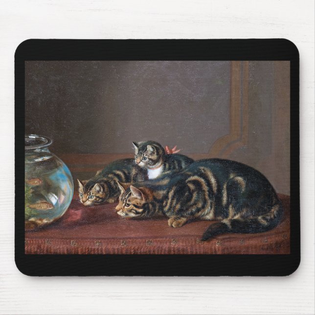 Horatio Henry Couldery , "Katzen durch eine Fischs Mousepad (Vorne)