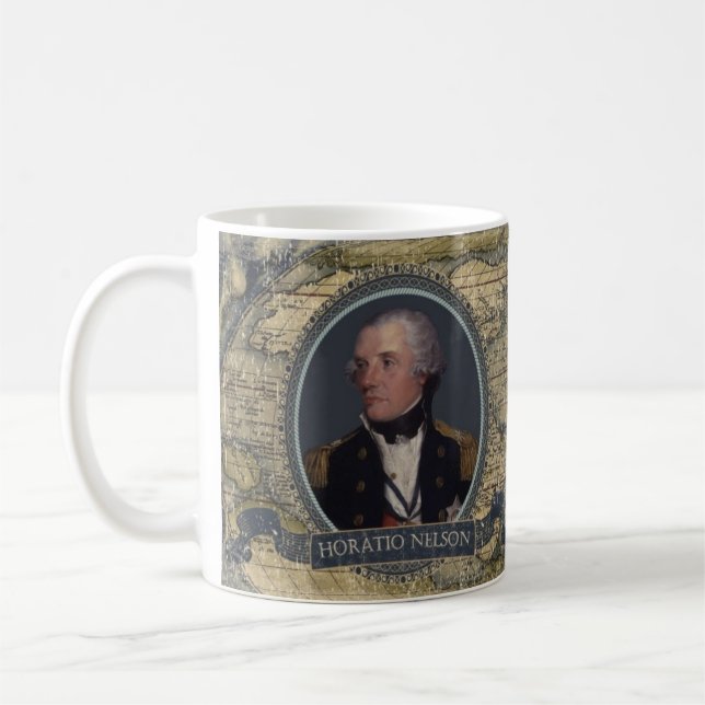 Horatio Nelson historische Tasse (Links)