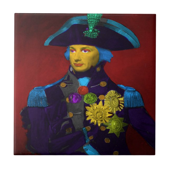 Horatio Nelson Pop Fliese (Vorderseite)