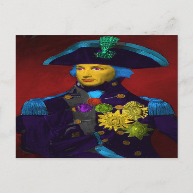 Horatio Nelson Pop Postkarte (Vorderseite)