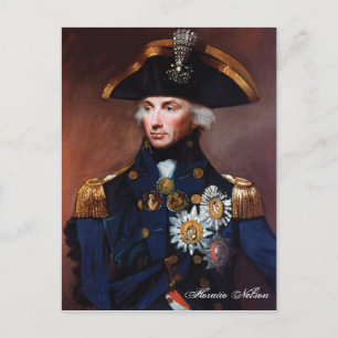 Horatio Nelson Postcard Postkarte