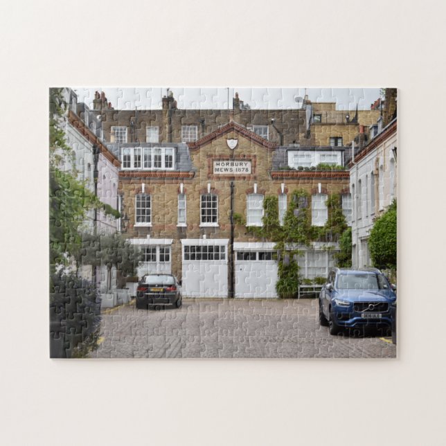 Horbury Mews Houses Notting Hill London UK Puzzle (Horizontal)