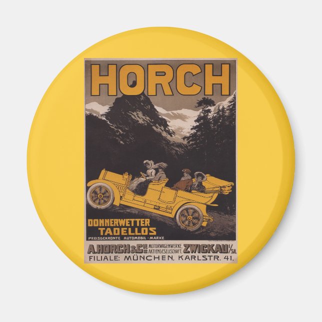 HORCH Automobil Magnet (Vorne)