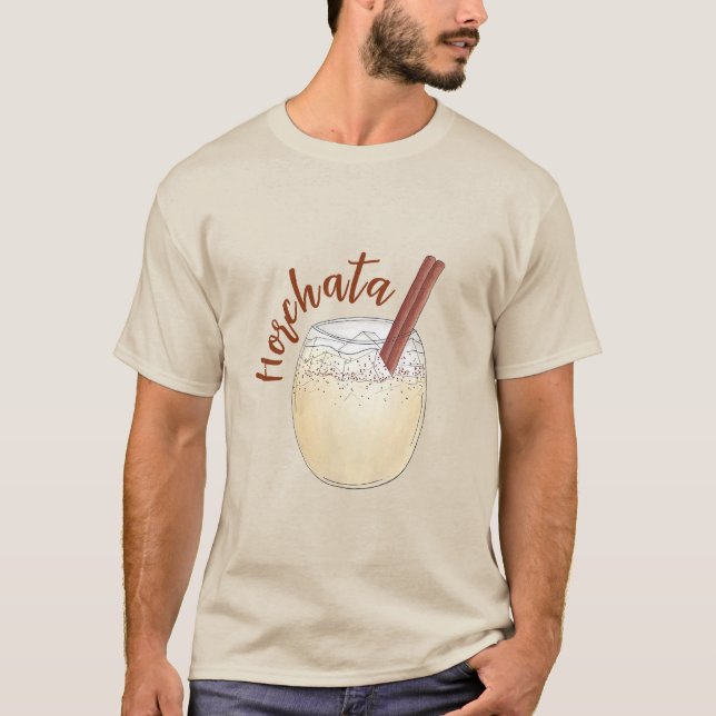 Horchata Orxata Mexican Spanish Getränk Drink T-Shirt (Vorderseite)