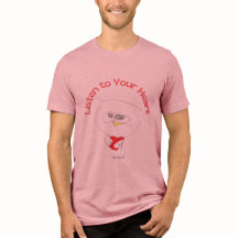 Höre auf dein Herz Männer T-Shirt