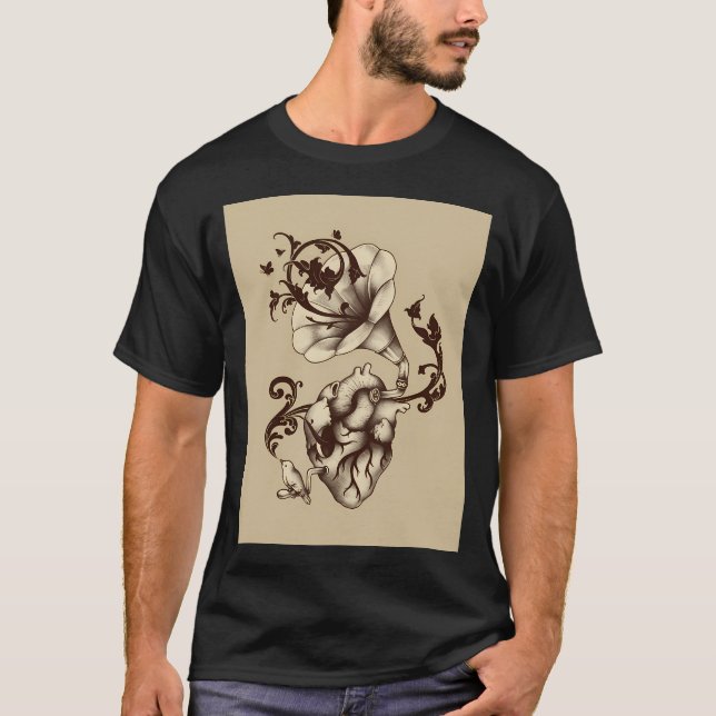 Höre auf dein Herz T-Shirt (Vorderseite)