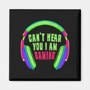 Höre dich, ich bin ein Gaming-Gamer und Videospiel Magnet