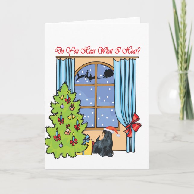 hören feiertagskarte (Vorderseite)