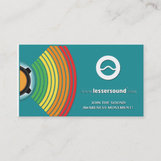 Hören - gehinderte Identifikations-Karten für Visitenkarte