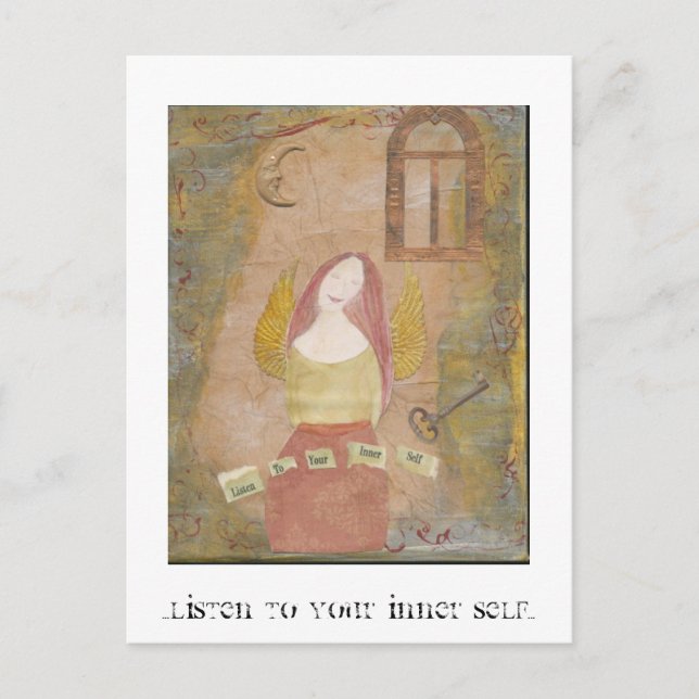 Hören Postkarte (Vorderseite)