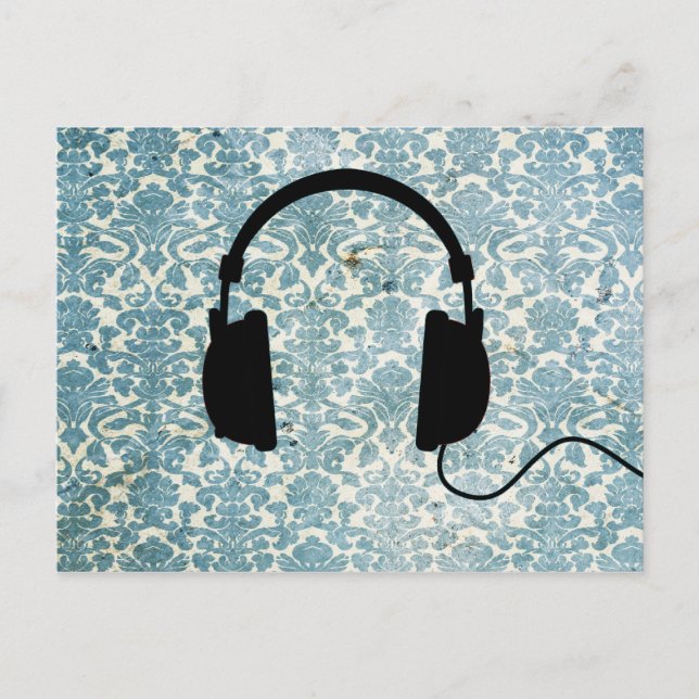 Hören Postkarte (Vorderseite)