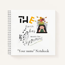 Hören Sie auf die Erde Notizbuch