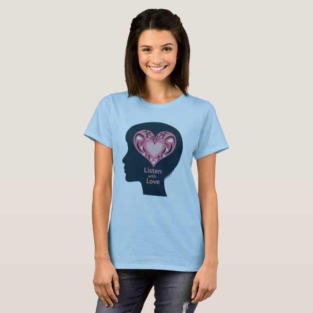 Hören Sie auf mit Liebe T - Shirt (Vorne ganz)