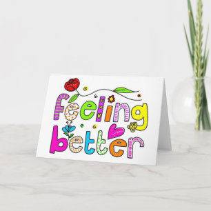 *HÖREN SIE, DASS SIE BESSER GEFÜHL SIND" SIEHE UNB KARTE