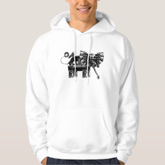 hören Sie die Elefanten Hoodie