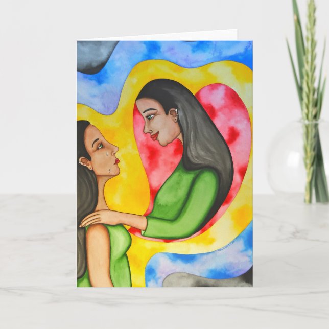 Hören Sie die liebevolle Stimme von Rita Loyd Karte (Vorderseite)