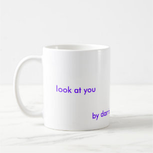 hören Sie, etwas von meinem woobie lila Tasse
