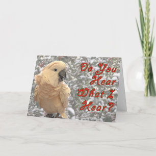 Hören Sie Feiertagskarte