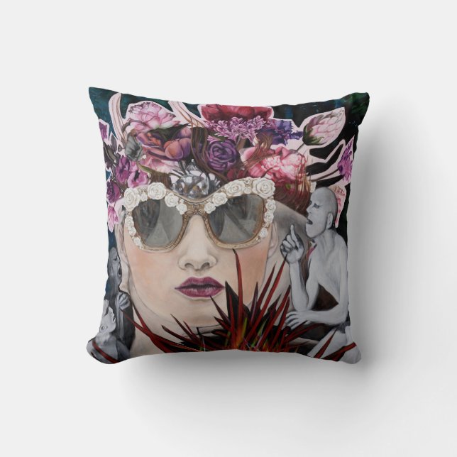 Hören Sie kein schlechtes Kissen (Vorderseite)