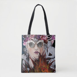 "Hören Sie keine schlechte" Taschen-Tasche