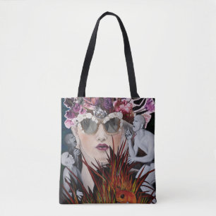"Hören Sie keine schlechte" Taschen-Tasche