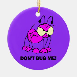 hören Sie mich nicht ab Keramik Ornament