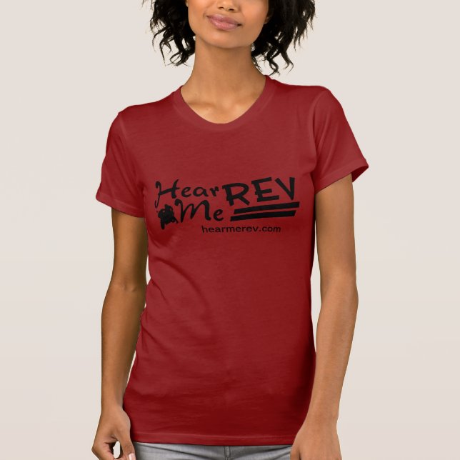 Hören Sie mich Rev T-Shirt (Vorderseite)