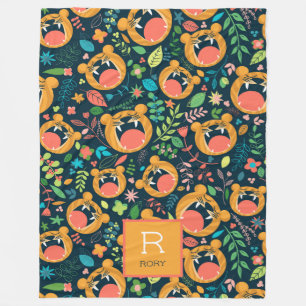 Hören Sie mich Roar Tiger Jungle Personalisiert Fleecedecke