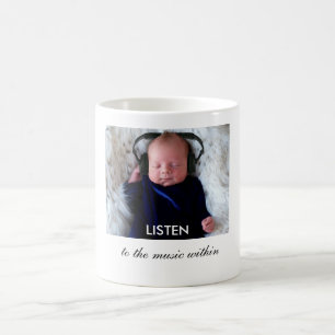 HÖREN Sie… Musik innen Tasse