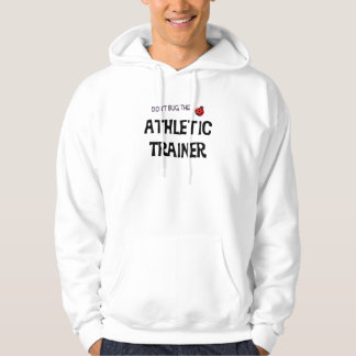 Hören Sie nicht das athletischer Trainer-mit Hoodie