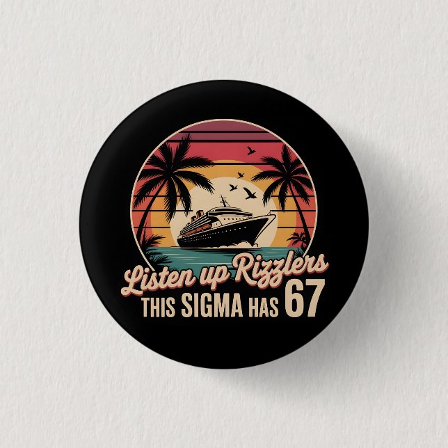 Hören Sie Rizzlers Dieses Sigma hat 67 Aura Button (Vorderseite)