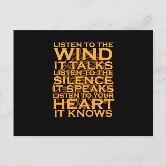 Hören Sie sich die Unterstützung des amerikanische Einladungspostkarte (Vorderseite)