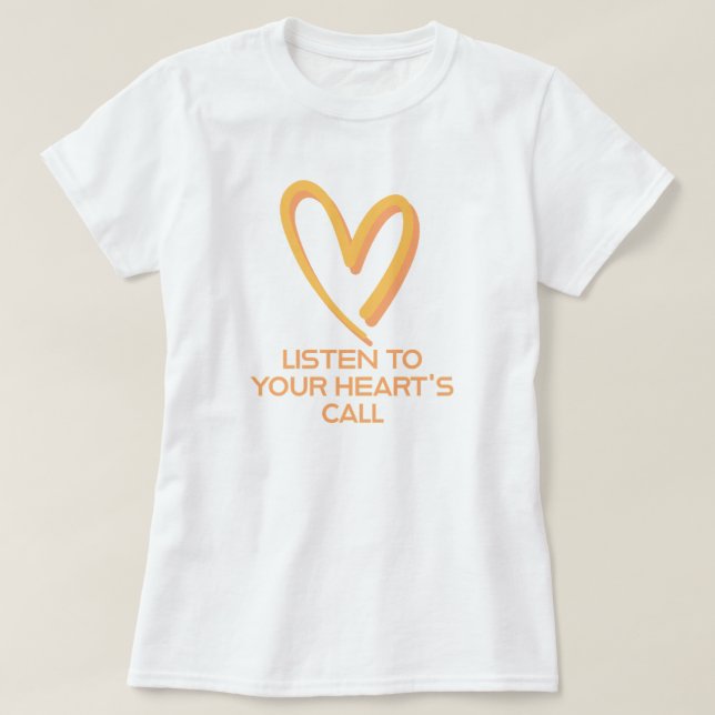 Hören Sie sich Ihren Anruf an | Fozos T-Shirt (Design vorne)