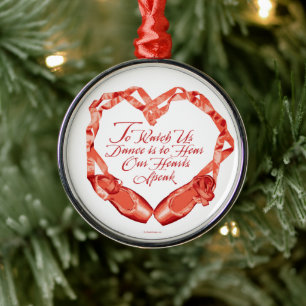 Hören Sie unser Ballettherz Metal Ornament Aus Metall