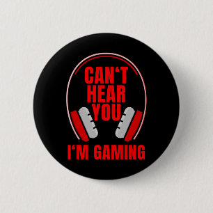 Hören Sie, wie Sie im Gaming-Kopfhörer sind Button
