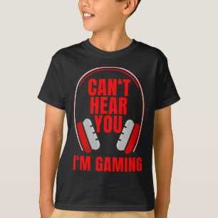 Hören Sie, wie Sie im Gaming-Kopfhörer sind T-Shirt