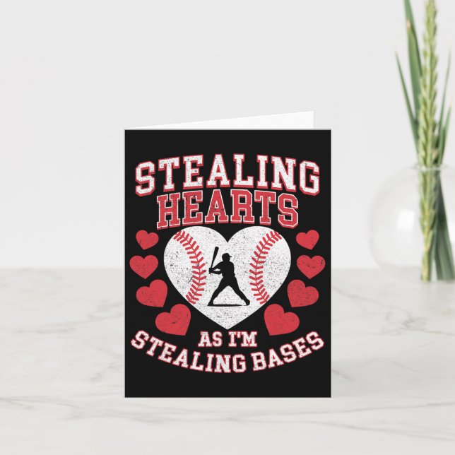 Hören stehlen, als ob ich Baseball Lover stehle Karte (Vorderseite)