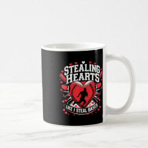 Hören stehlen, wie ich Stehlen, lustiger Baseball Kaffeetasse