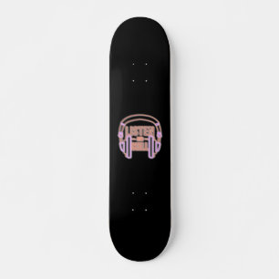 Hören und kühlen Neon Skateboard