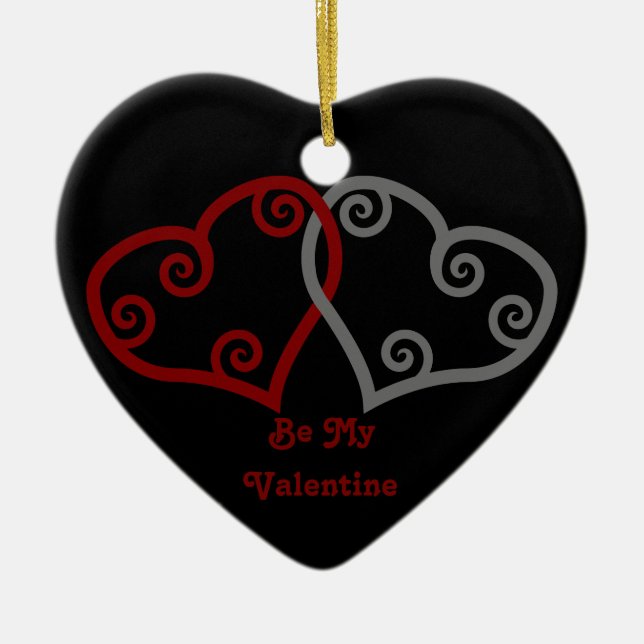 Hörenscrollen ist mein Valentiner Ornament (Vorne)