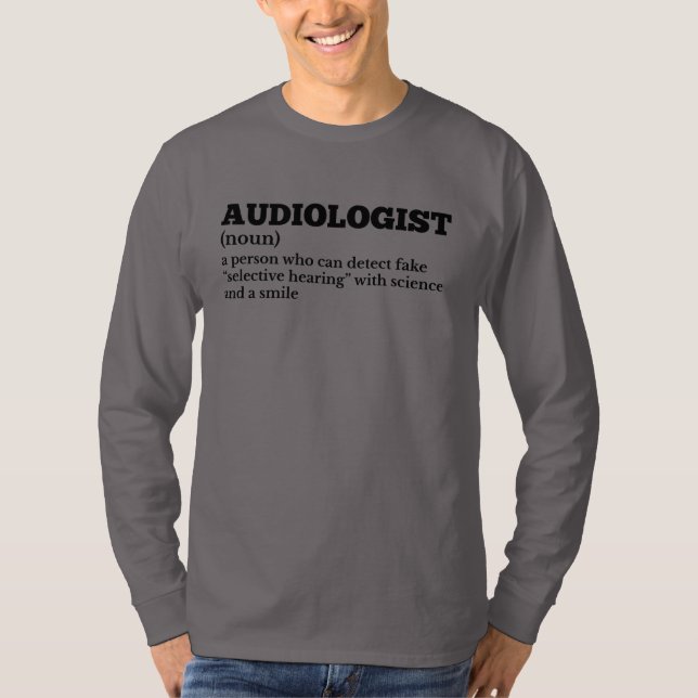 Hörer Funny Definition T-Shirt (Vorderseite)
