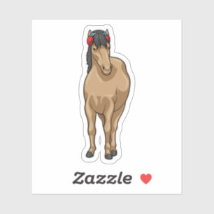 Hörer-Headphone Aufkleber