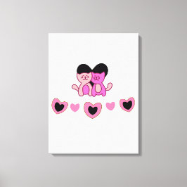 Hörformen Leinwanddruck