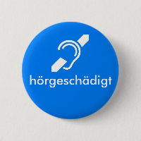 hörgeschädigt Deutscher - Anhörung - gehindert