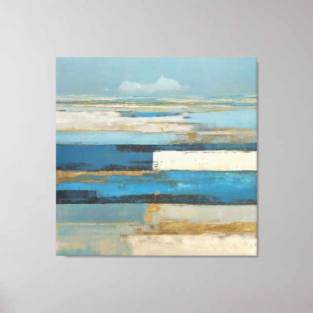 Horizon in Quiet Layers Leinwanddruck (Vorderseite)