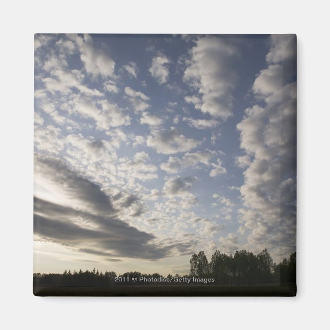 Horizon Sky View mit Wolken Magnet (Vorne)