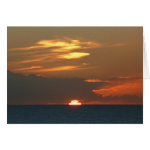 Horizon Sunset farbenfrohe Seascape-Fotografie