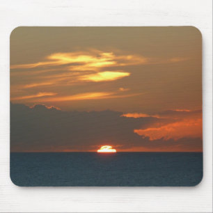 Horizon Sunset farbenfrohe Seascape-Fotografie Mousepad